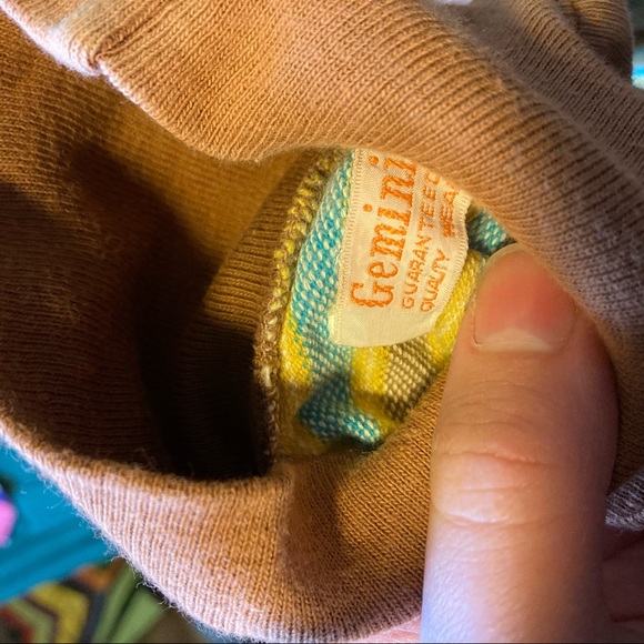 70s baby turtleneck sweater vintage - Picture 5 of 6